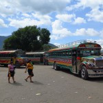 2. Antigua Chicken buses